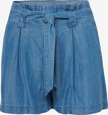 KOROSHI Regular Pants in Blue: front