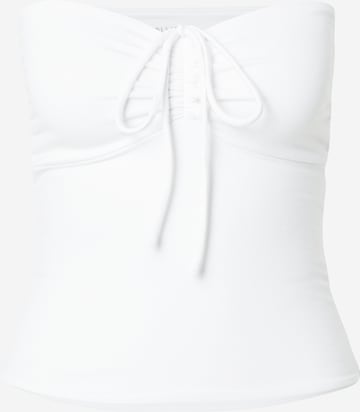 HOLLISTER Топ в Белый: спереди