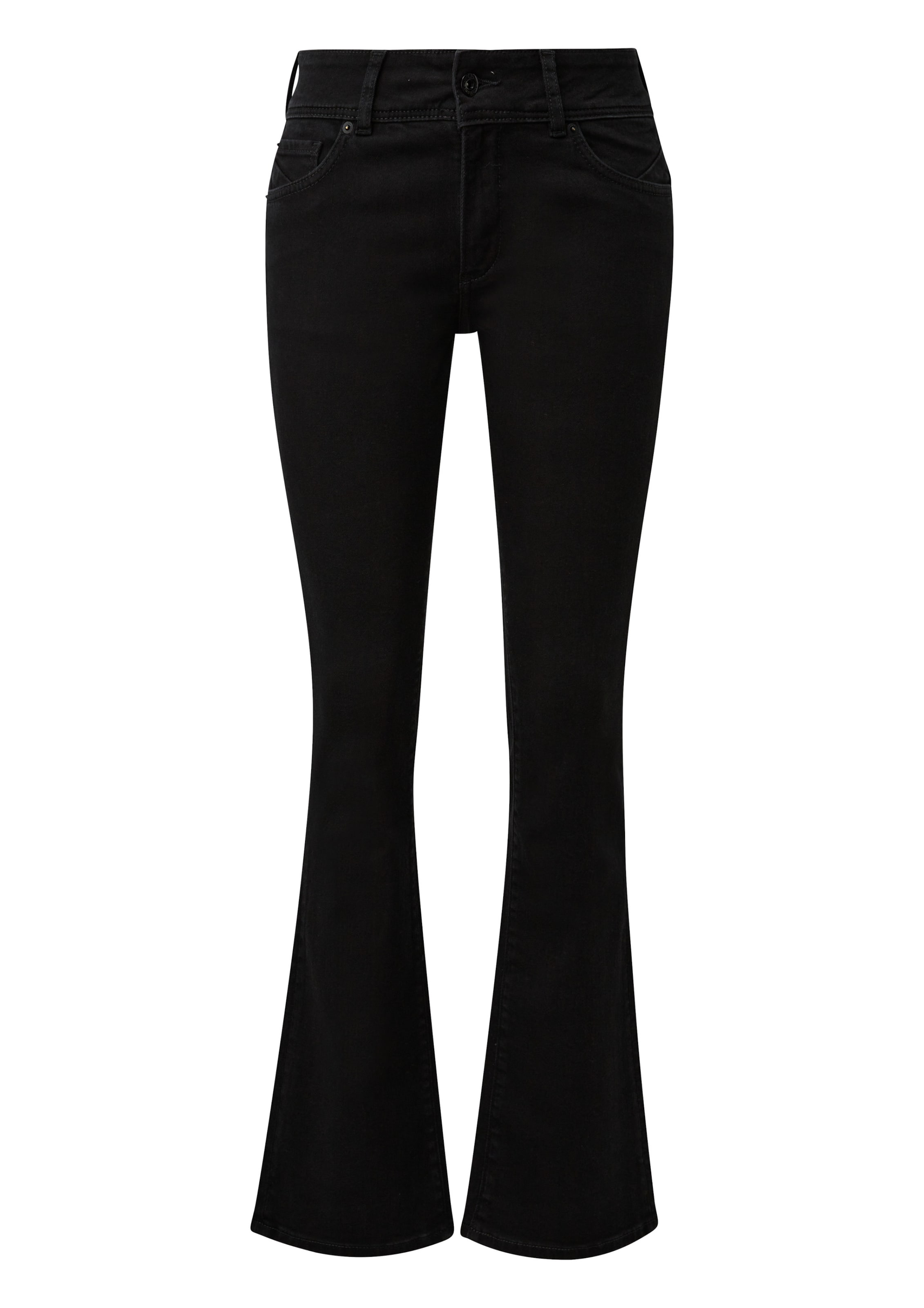 QS Jean en noir, Vue avec produit