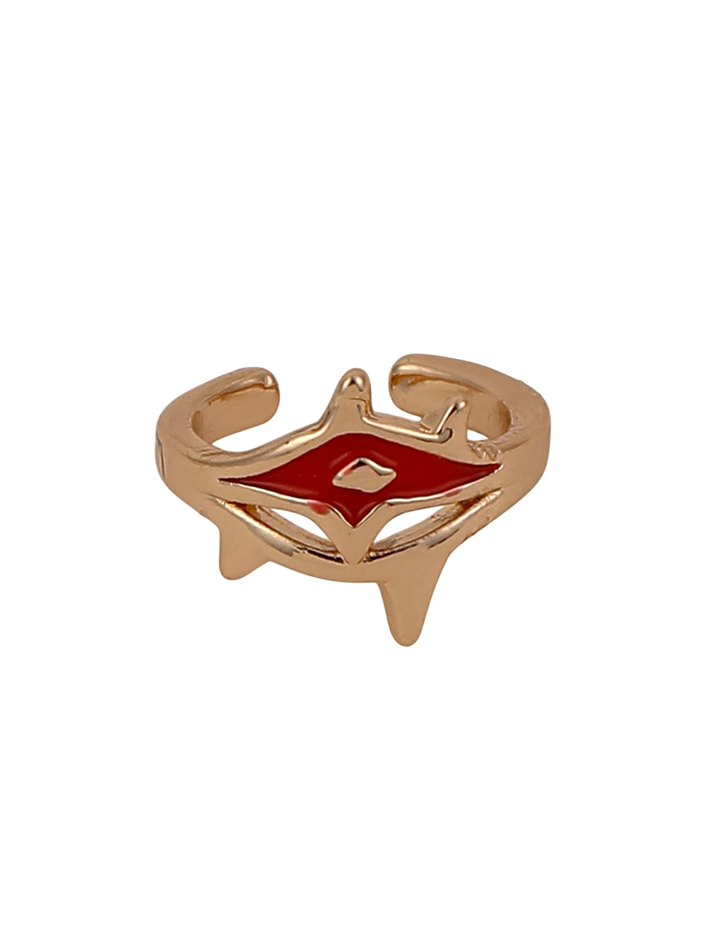 SOHI Pierścionek 'Belen' w kolorze złoty