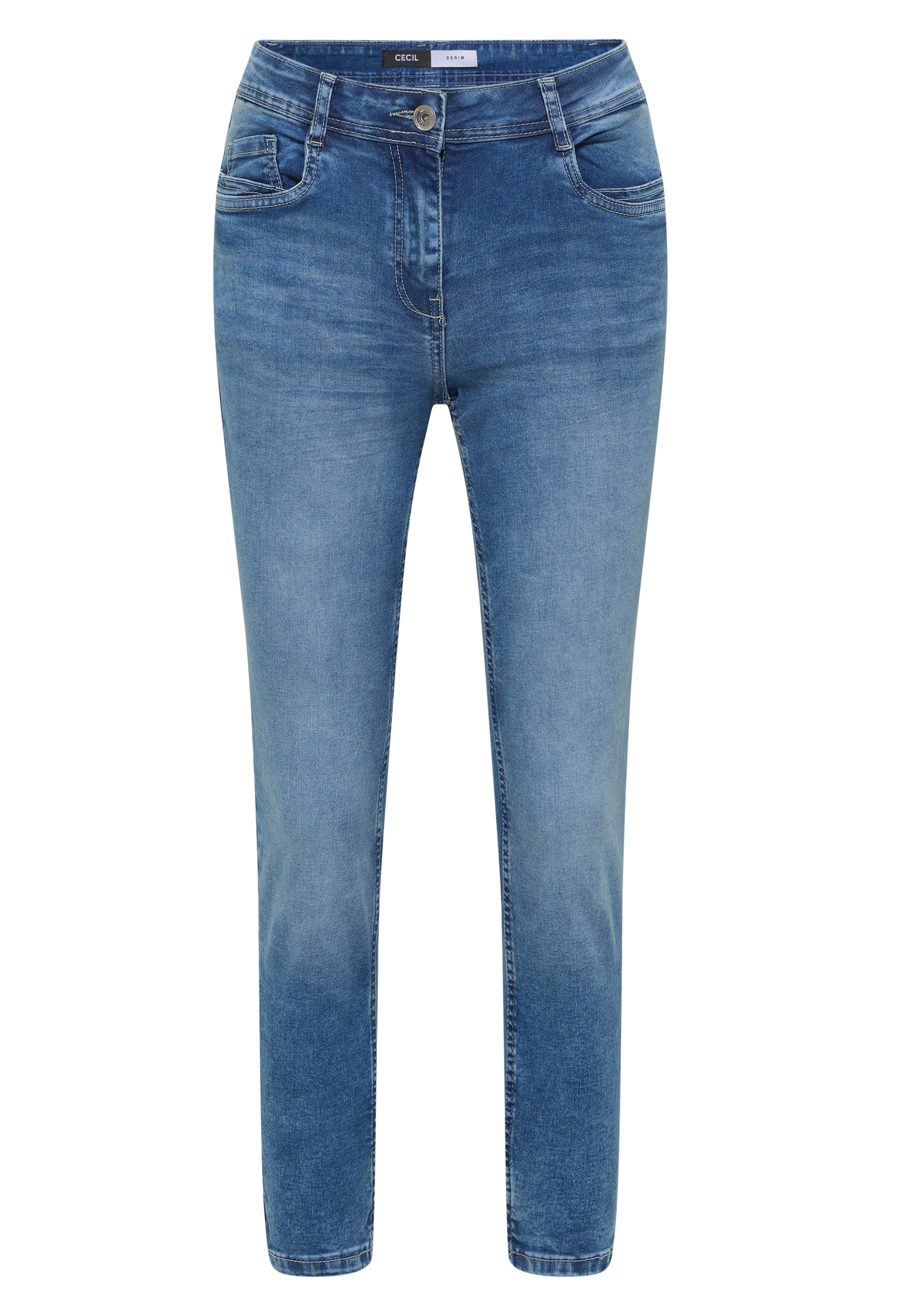 CECIL Regular Jeans 'Scarlett' in Blau: Vorderseite