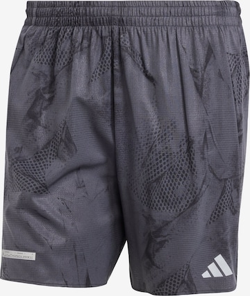 ADIDAS PERFORMANCE Workout Pants 'Ultimateadidas' in Grey: front