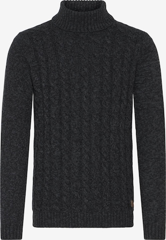 !Solid Sweater 'SDRino' in Grey: front