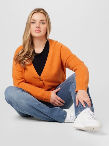 Esprit Curves Knit cardigan in Orange