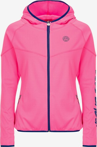 BIDI BADU Athletic Jacket in Pink: front