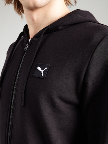 PUMA Sweatjakke 'Essentials Elevated' i sort