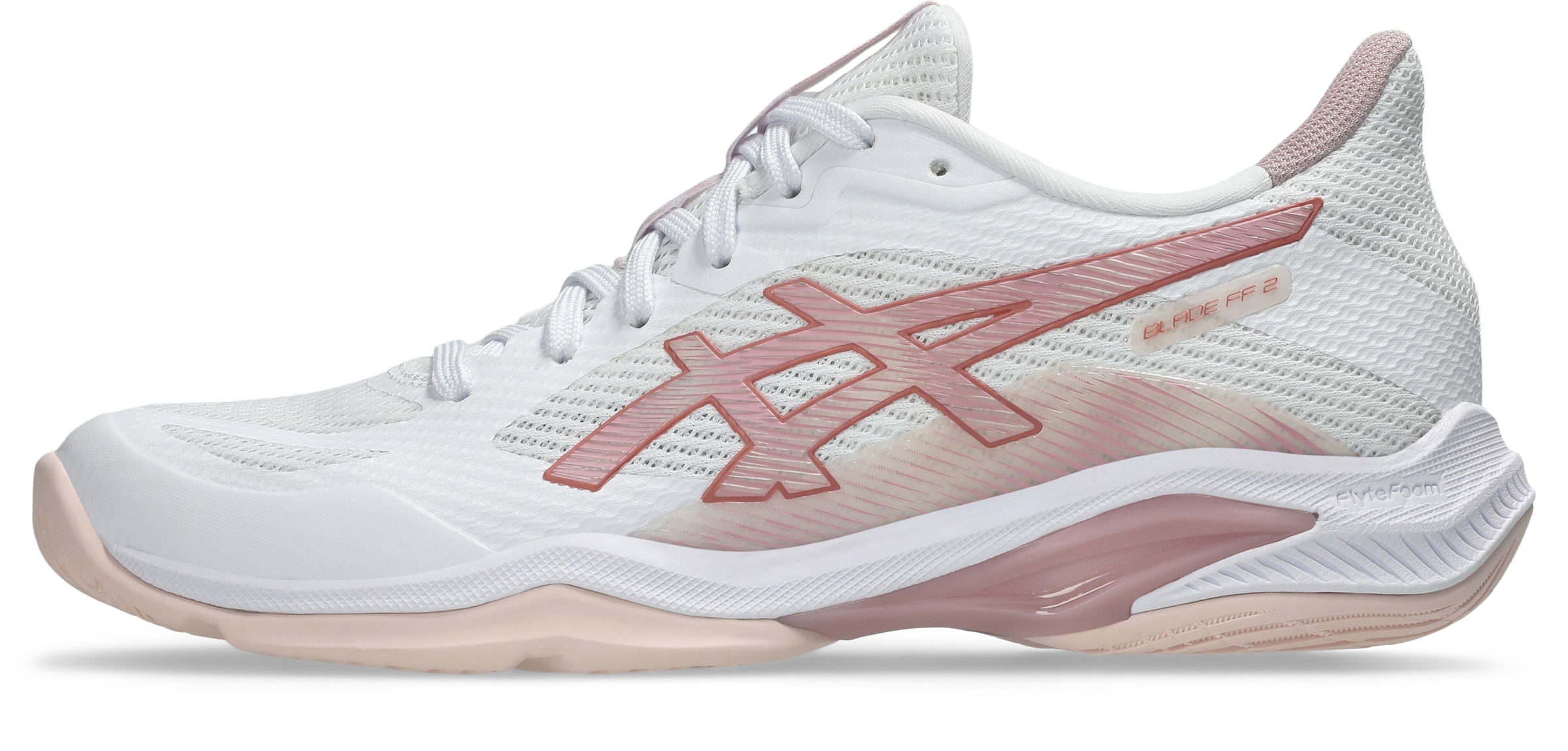 ASICS Athletic Shoes in White: front