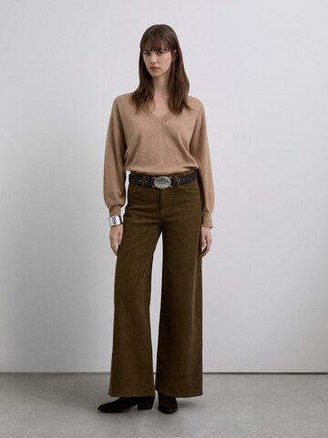 Scalpers Πουλόβερ 'Mer V' σε μπεζ: μπροστά