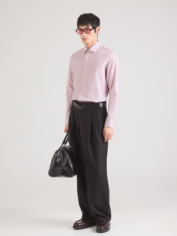 Michael Kors Regular fit Πουκάμισο 'HARILINE' σε κόκκινο