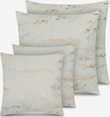 Coussins ' Carrara ' Aspero en blanc : devant