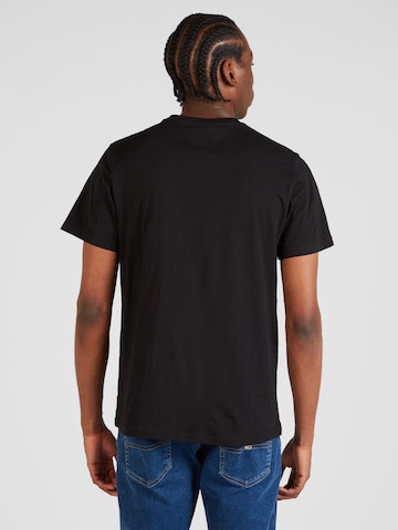 Tommy Jeans Shirt 'Essential' in Zwart