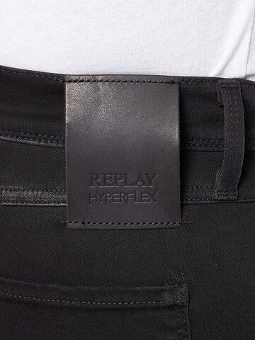 regular Jeans 'Anbass' di REPLAY in nero