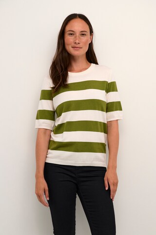 Kaffe - Jersey 'Lizza' en verde: frente