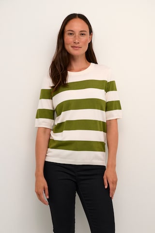 Kaffe Sweater 'Lizza' in Green: front