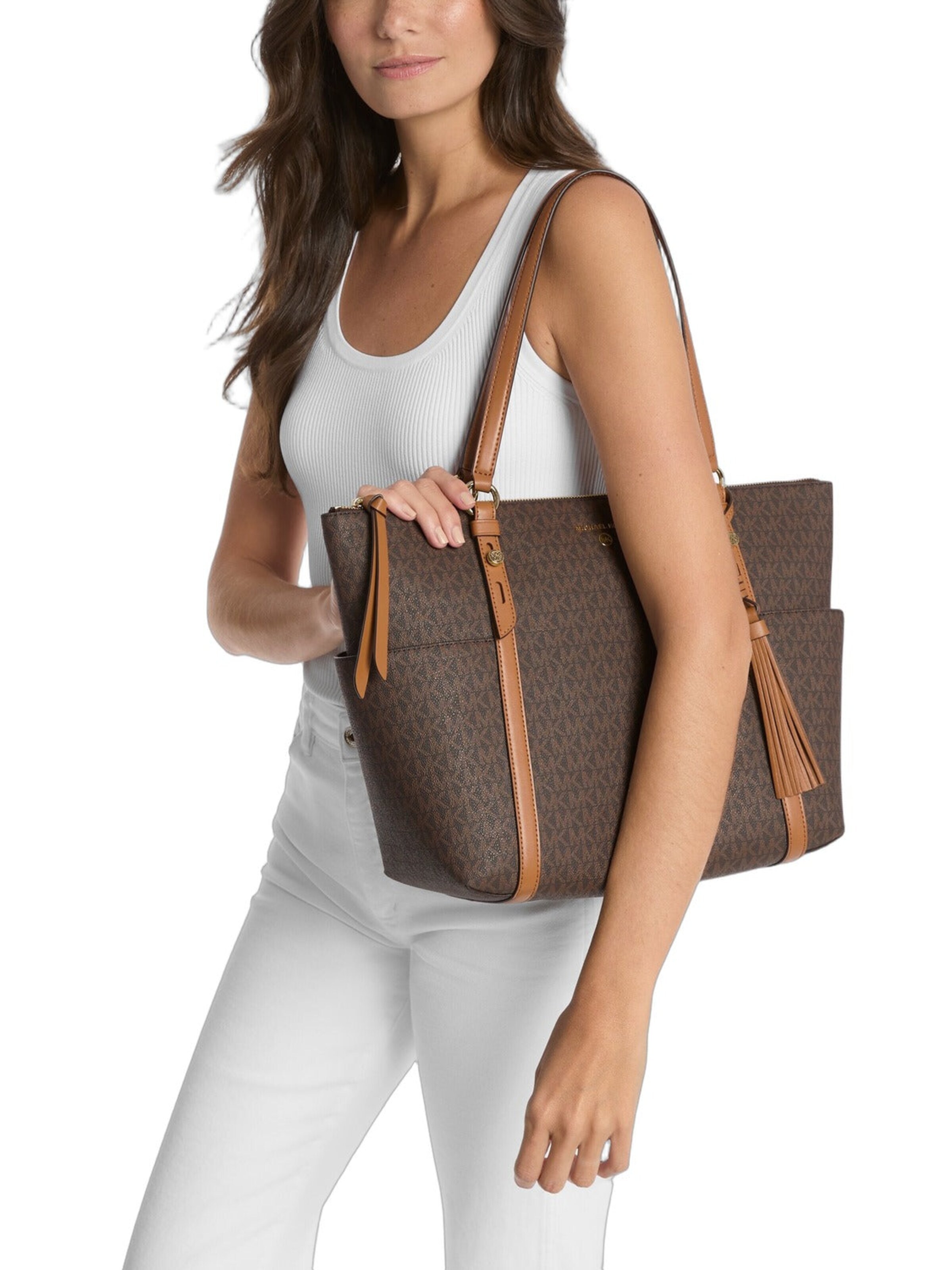 MICHAEL Michael Kors - Shopper en marrón