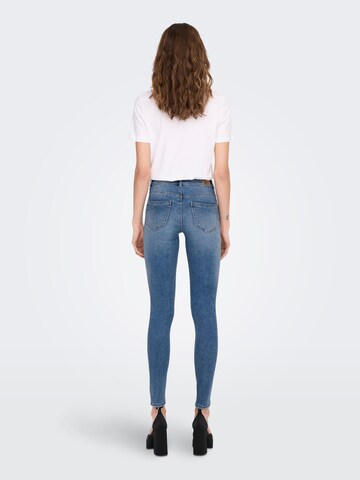 Skinny Jean 'Wauw' ONLY en bleu