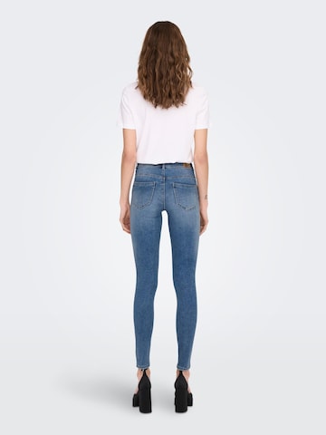 ONLY Skinny Jeans 'Wauw' in Blau