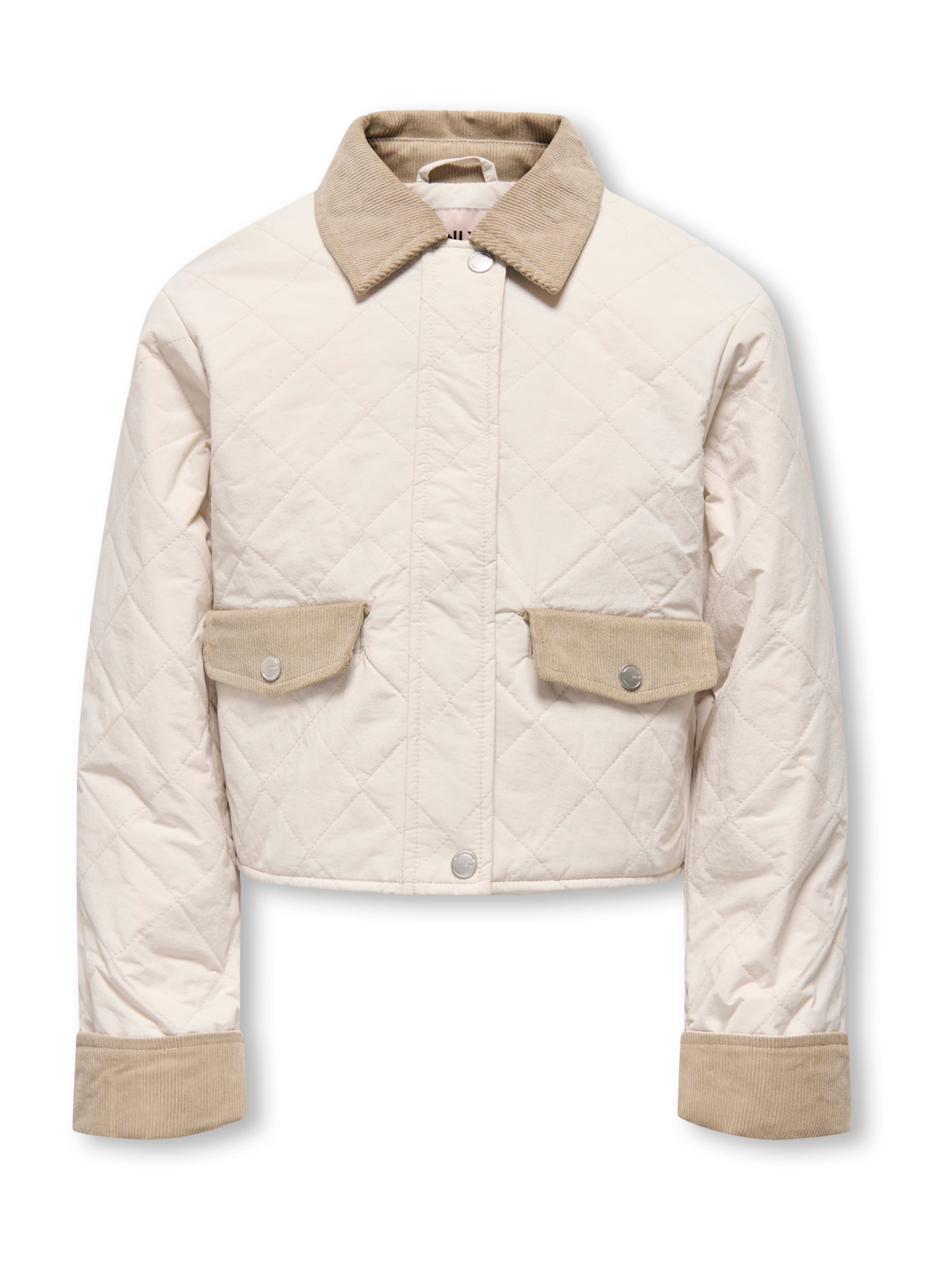 ONLY GIRLS Kevad-sügisjope 'KOGROSALINA', värv beež: eest vaates