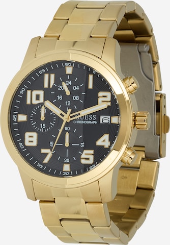 GUESS Аналоговые часы 'ATTICUS' в Золотой: спереди