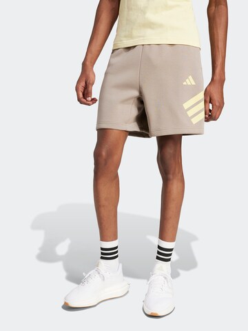 Regular Pantalon de sport 'Future Icons' ADIDAS SPORTSWEAR en gris : devant