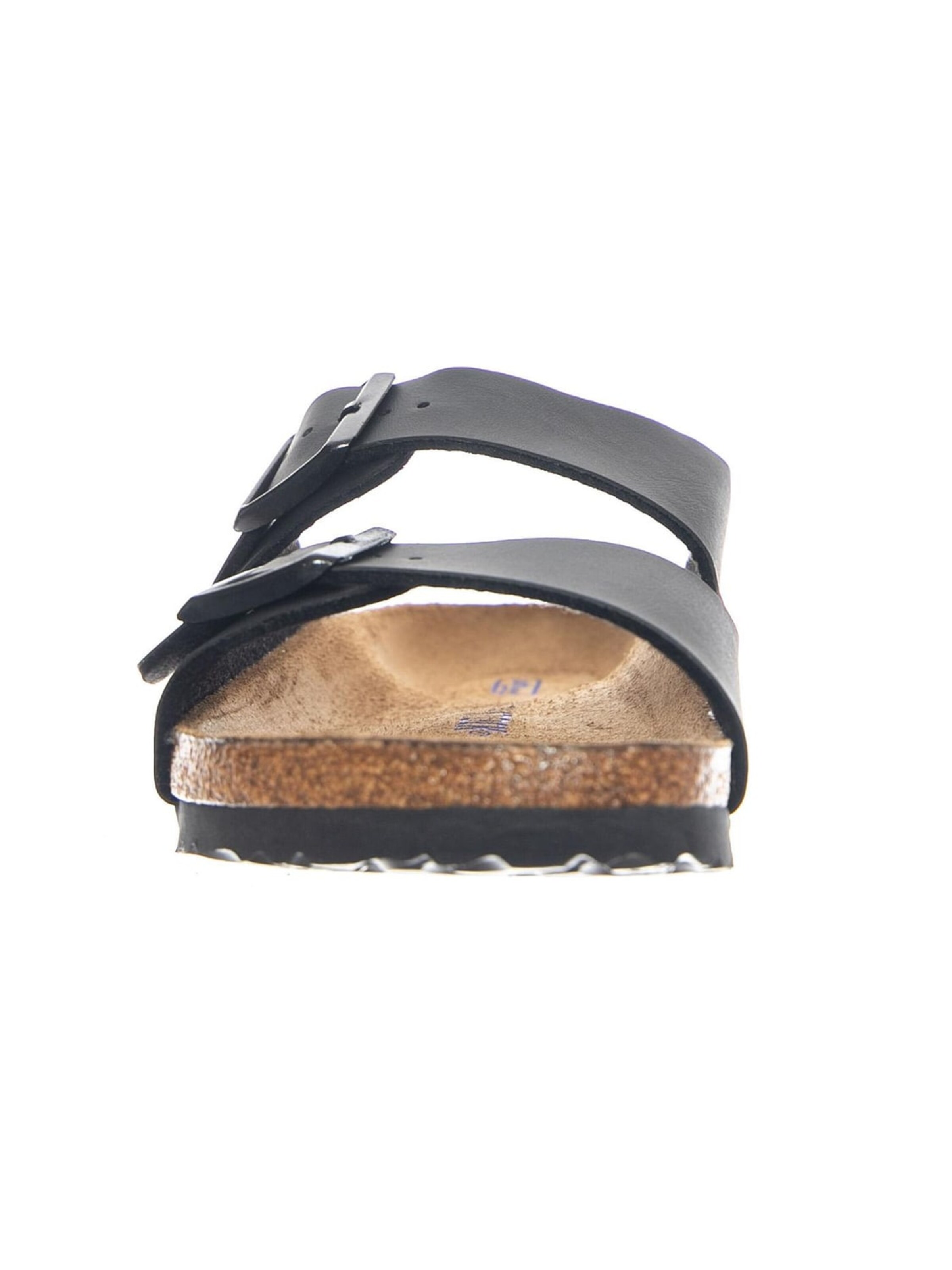 BIRKENSTOCK Sandały 'Arizona SFB Birko Flor Narrow Fit Black' w kolorze czarny