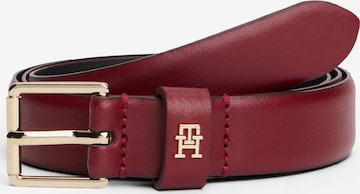 TOMMY HILFIGER - Cinturón en rojo: frente