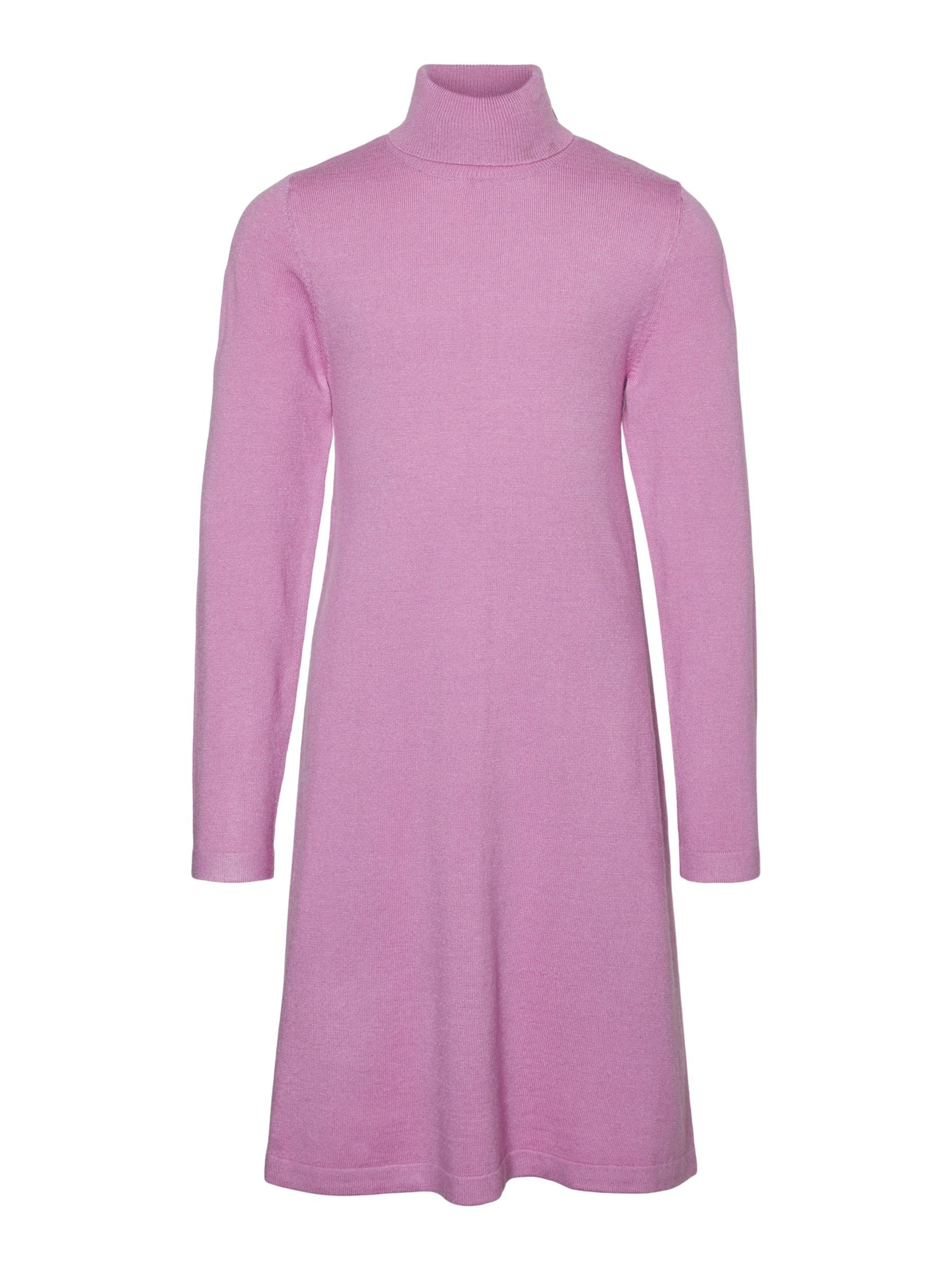 Vero Moda Girl Kleid 'HAPPINESS' in Lila: Vorderseite