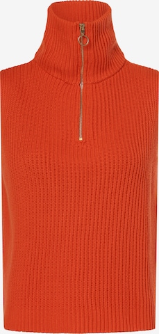 Marie Lund Sweater in Orange: front