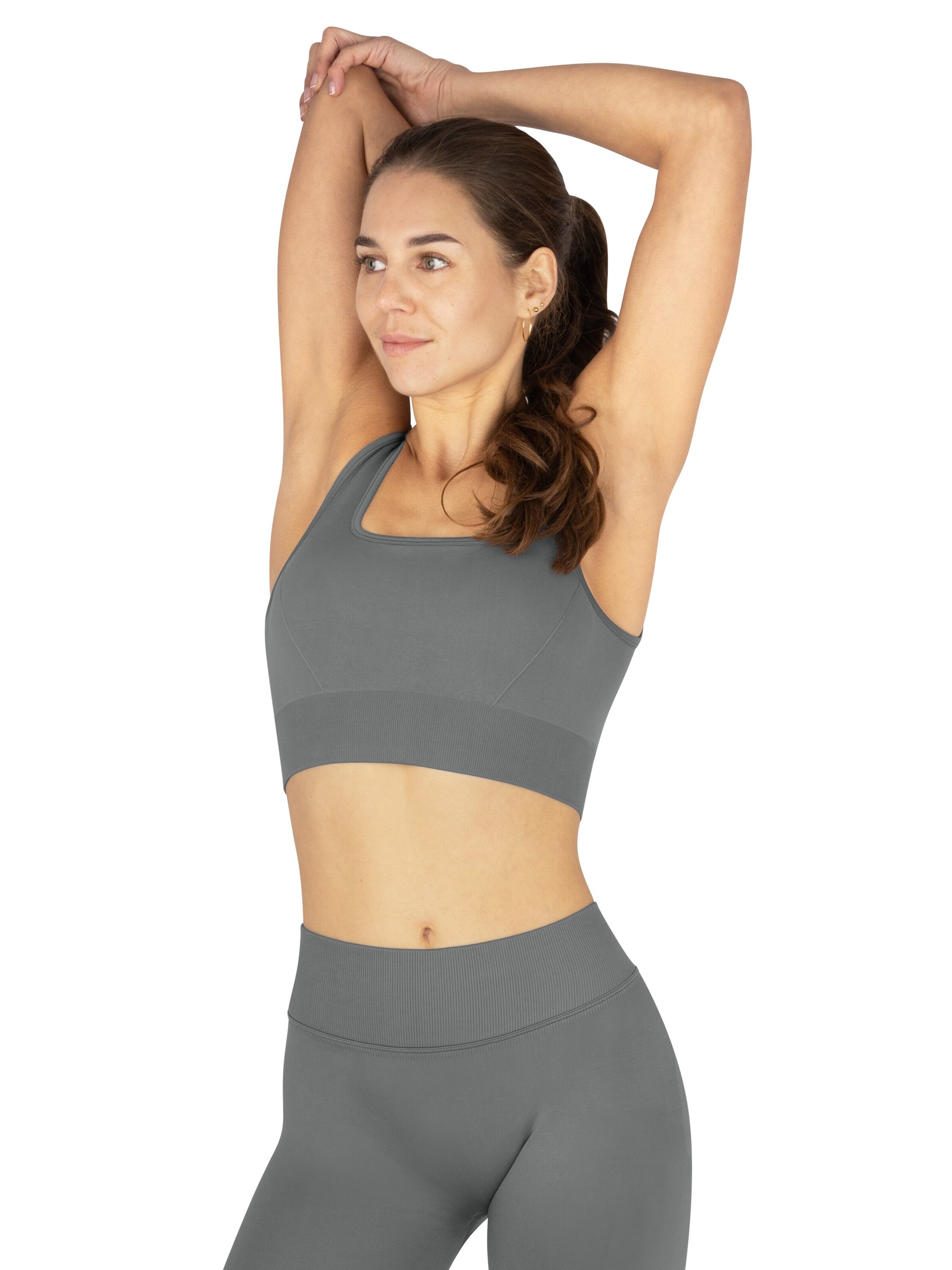 Bustier Soutien-gorge de sport normani en gris