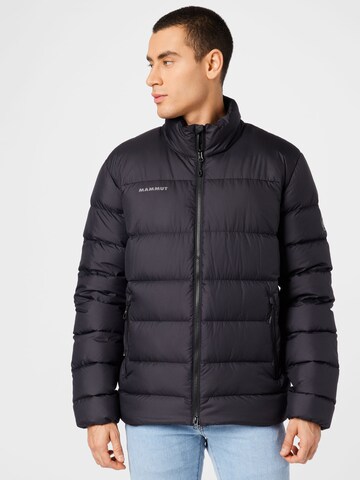 MAMMUT Куртка в спортивном стиле 'Whitehorn' в Черный: спереди
