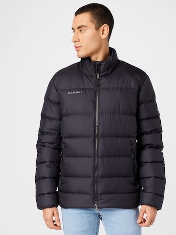 MAMMUT - Casaco outdoor 'Whitehorn' em preto: frente