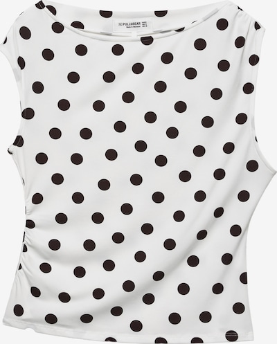 Pull&Bear Paita värissä musta / valkoinen, Tuotenäkymä