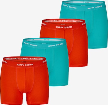 Boxers Happy Shorts en bleu : devant