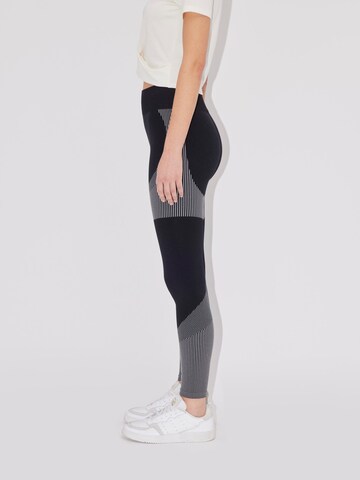 LeGer by Lena Gercke Skinny Workout Pants 'Silvia' in Black