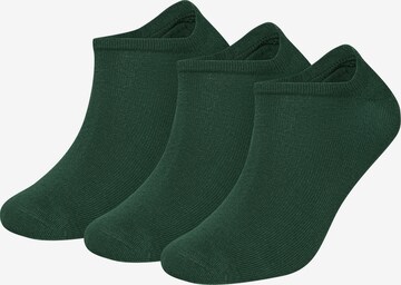 Chaussure basse DillySocks en vert : devant