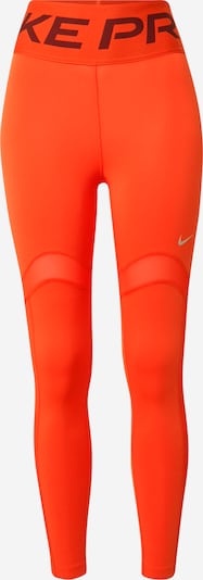 NIKE Pantalon de sport en orange / argent, Vue avec produit