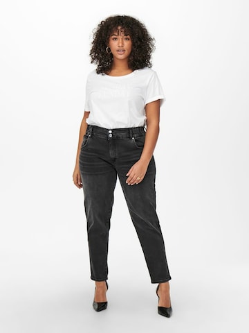 ONLY Carmakoma Regular Jeans in Black