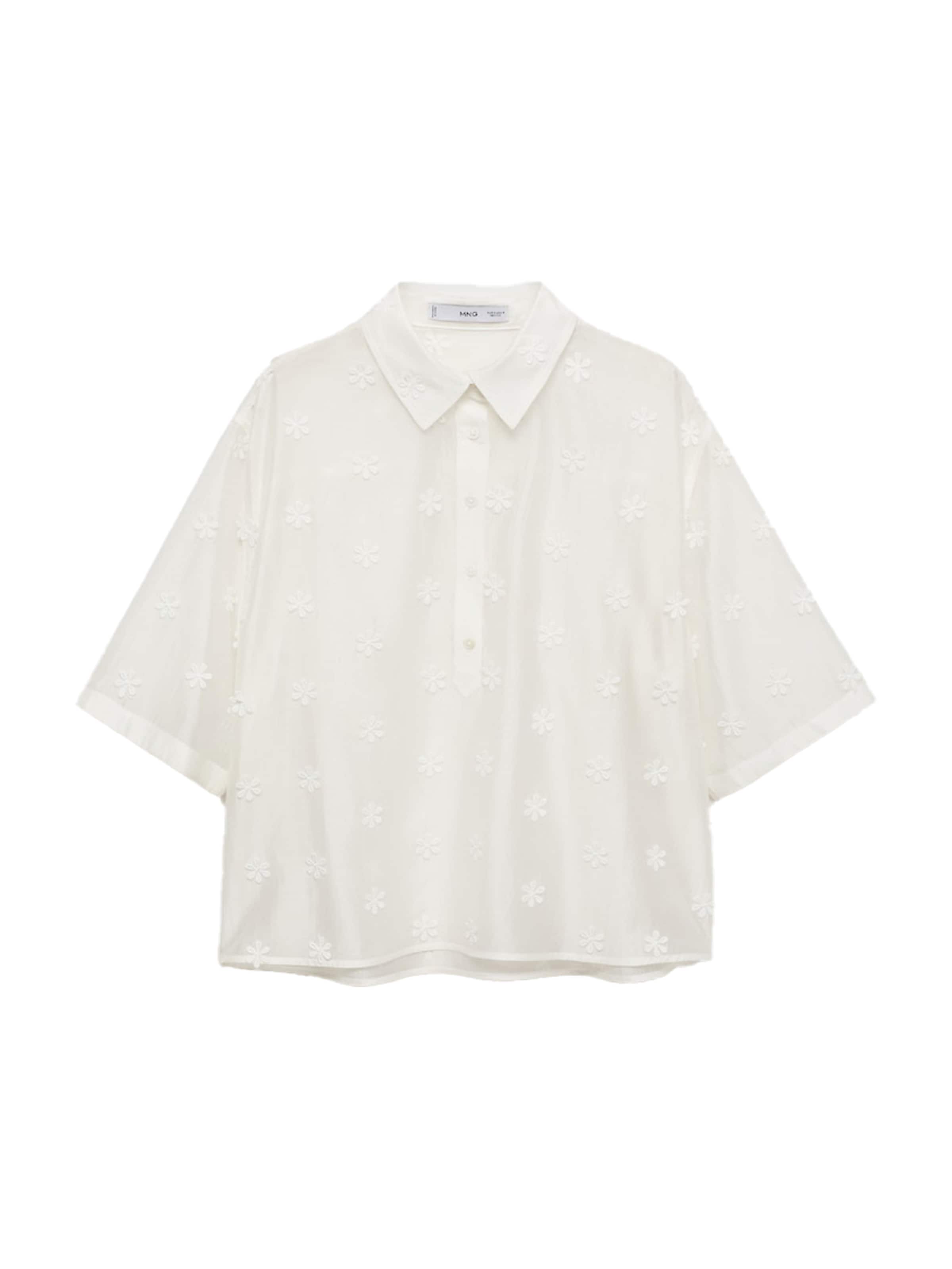 MANGO Blouse 'Uri' in White: front