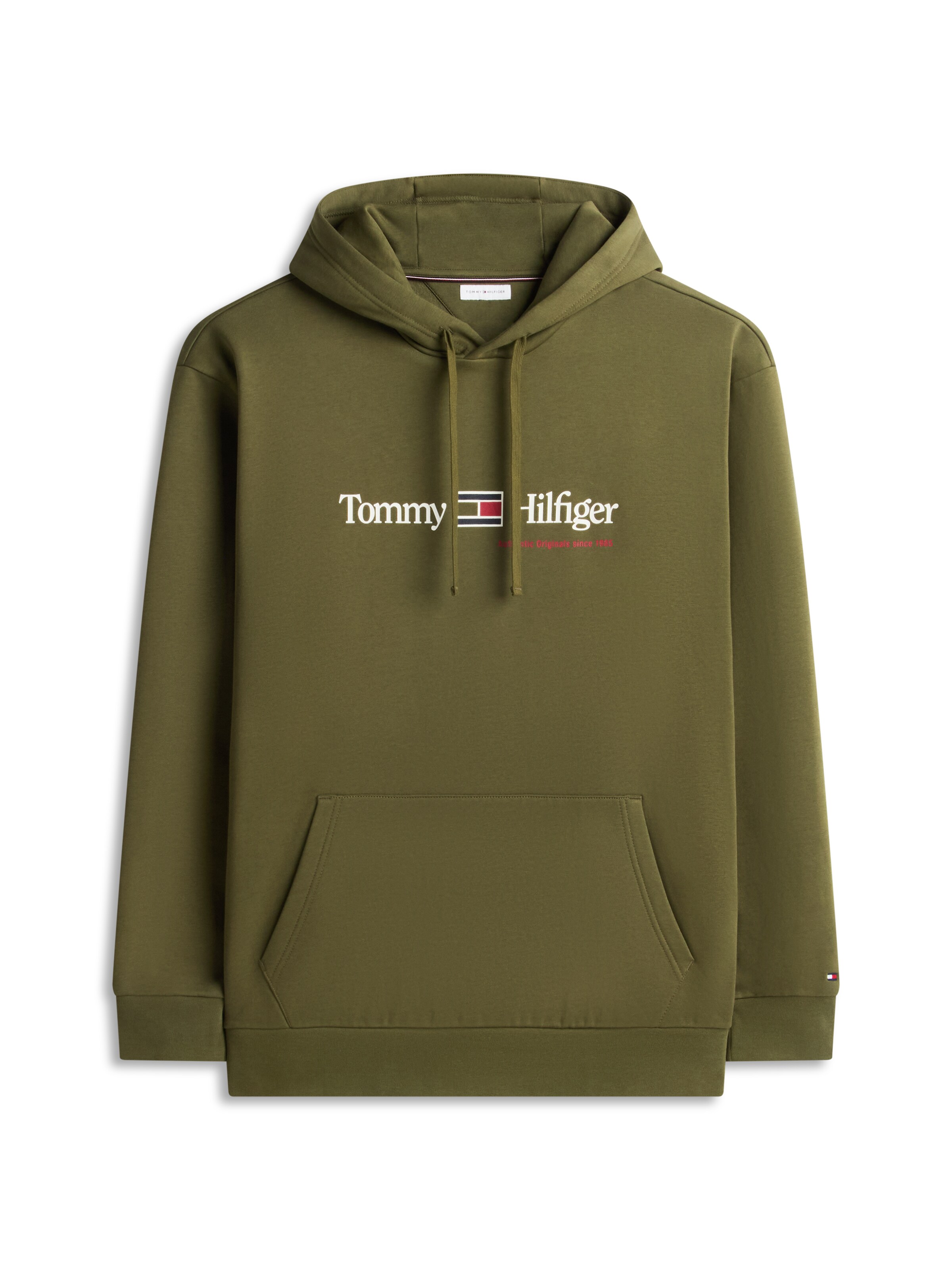 TOMMY HILFIGER Majica | zelena barva: sprednja stran