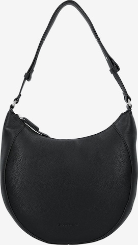 TOM TAILOR Наплечная сумка 'Dahlia' в Черный: спереди