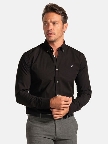 Coupe regular Chemise business Williot en noir