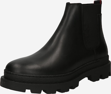HUGO Chelsea Boots 'Graham' in Black: front
