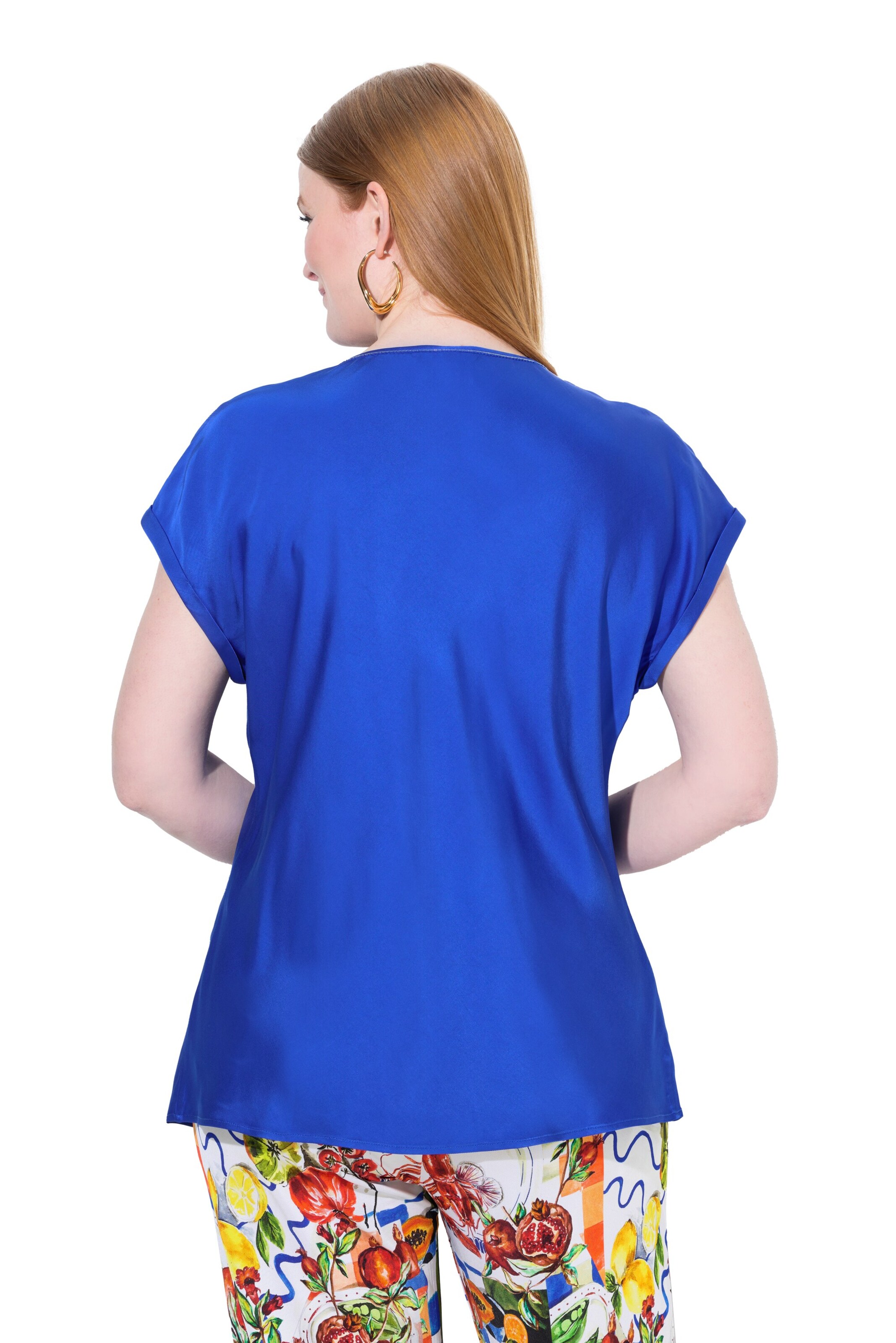 Ulla Popken Bluse in Blau