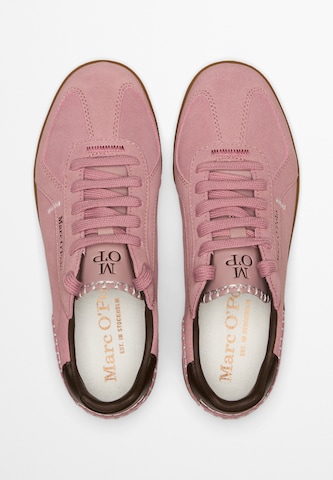 Baskets basses Marc O'Polo en rose