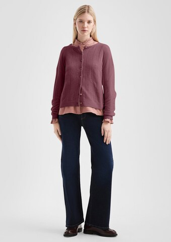 QS Gebreid vest in Rood
