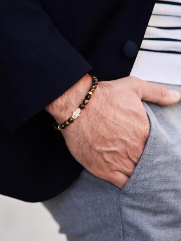 GT Collection Armband 'Hamsa Hand' in Bruin