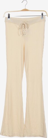 TOPSHOP Pants in M in White: front