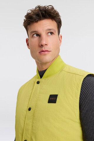 BOSS Orange Weste 'Ocomo1-W' in Grün