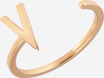 Design LettersPrsten - zlatna boja: prednji dio