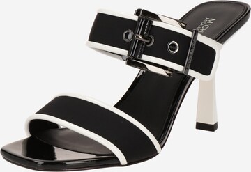 MICHAEL Michael Kors - Zapatos abiertos 'COLBY' en negro: frente